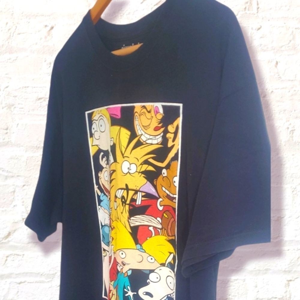 "Nickelodian" / Collage Tee-shirt
